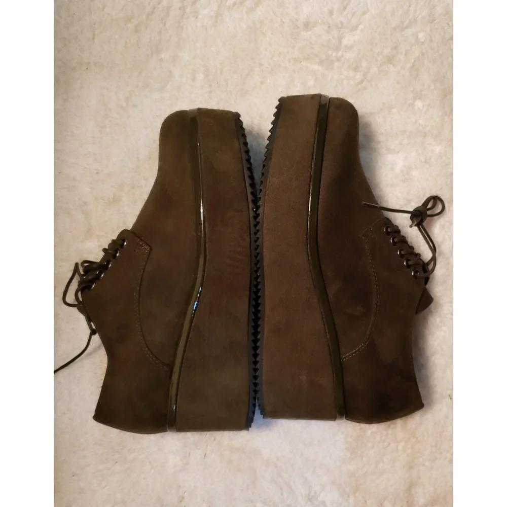 BESTON LACE-UP PLATFORM WEDGE SHOE 🆕